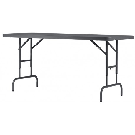 Table polyéthylène Worktop180 New classic 182.9 x 75.2 x 74.3 / 85.1 / 90.2 / 94.3 cm